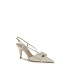 Valentino Garavani Beige Goatskin High Heel Pumps