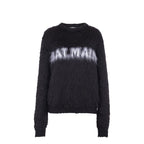 Balmain Black Mohair Sweatshirt