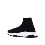 Balenciaga Black Fabric Athletic Sneakers