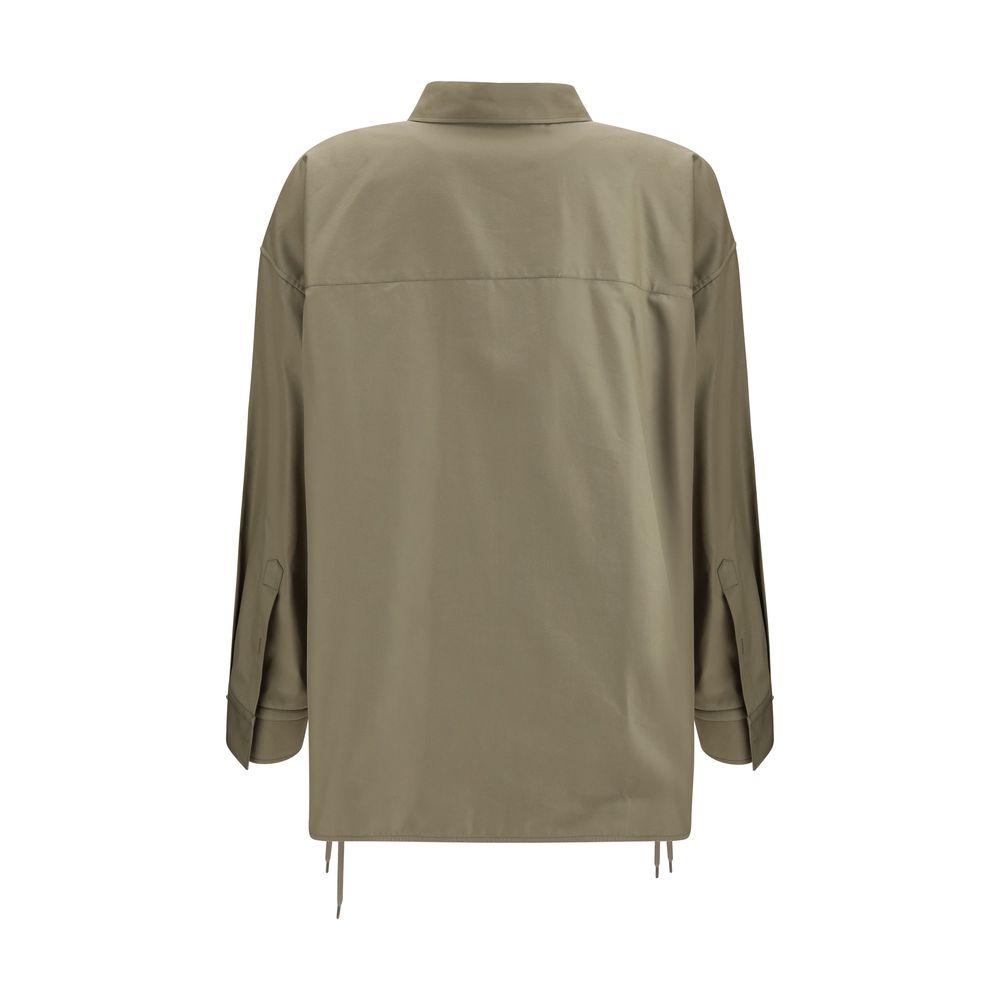 Balenciaga Beige Cotton Dress Shirt