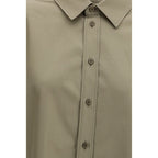 Balenciaga Beige Cotton Dress Shirt