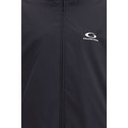 Balenciaga Black Polyester Shell Jacket