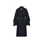 Burberry Black Polyester Coat