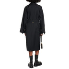 Burberry Black Polyester Coat