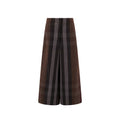 Burberry Brown Cotton Casual Pants