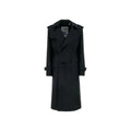 Burberry Black Polyester Coat