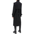 Burberry Black Polyester Coat