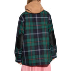 Burberry Bicolor Wool Pattern Shirt