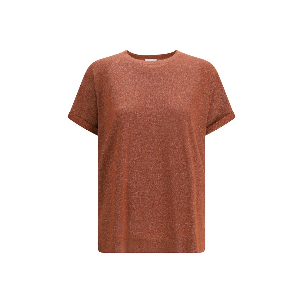 Brunello Cucinelli Multicolor Nylon Long Sleeve T-Shirt