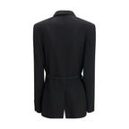 Balenciaga Black Wool Coat