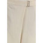 Brunello Cucinelli Beige Viscose Casual Pants