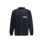Balenciaga Black Cotton Sweatshirt