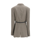 Balenciaga Multicolor Lyocell Coat