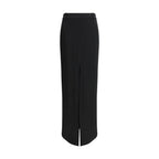 Tom Ford Black Acetate Long Skirt