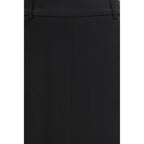 Tom Ford Black Acetate Long Skirt