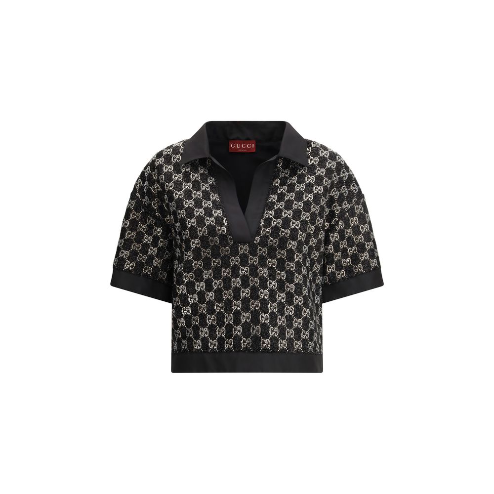 Gucci Black Viscose Shirt