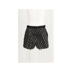 Gucci Black Viscose Shorts