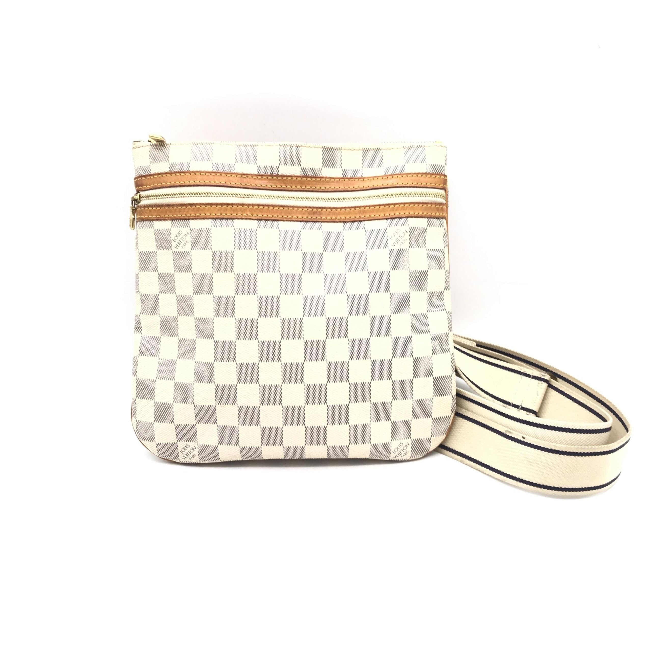 Louis Vuitton Damier Azur Pochette Bosphore Crossbody Bag