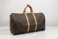 Louis Vuitton Monogram Keepall 55 Handbag