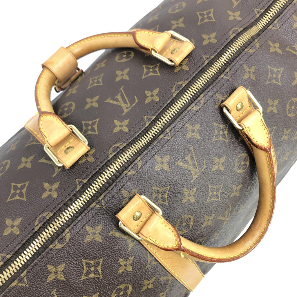 Louis Vuitton Monogram Keepall 55 Handbag