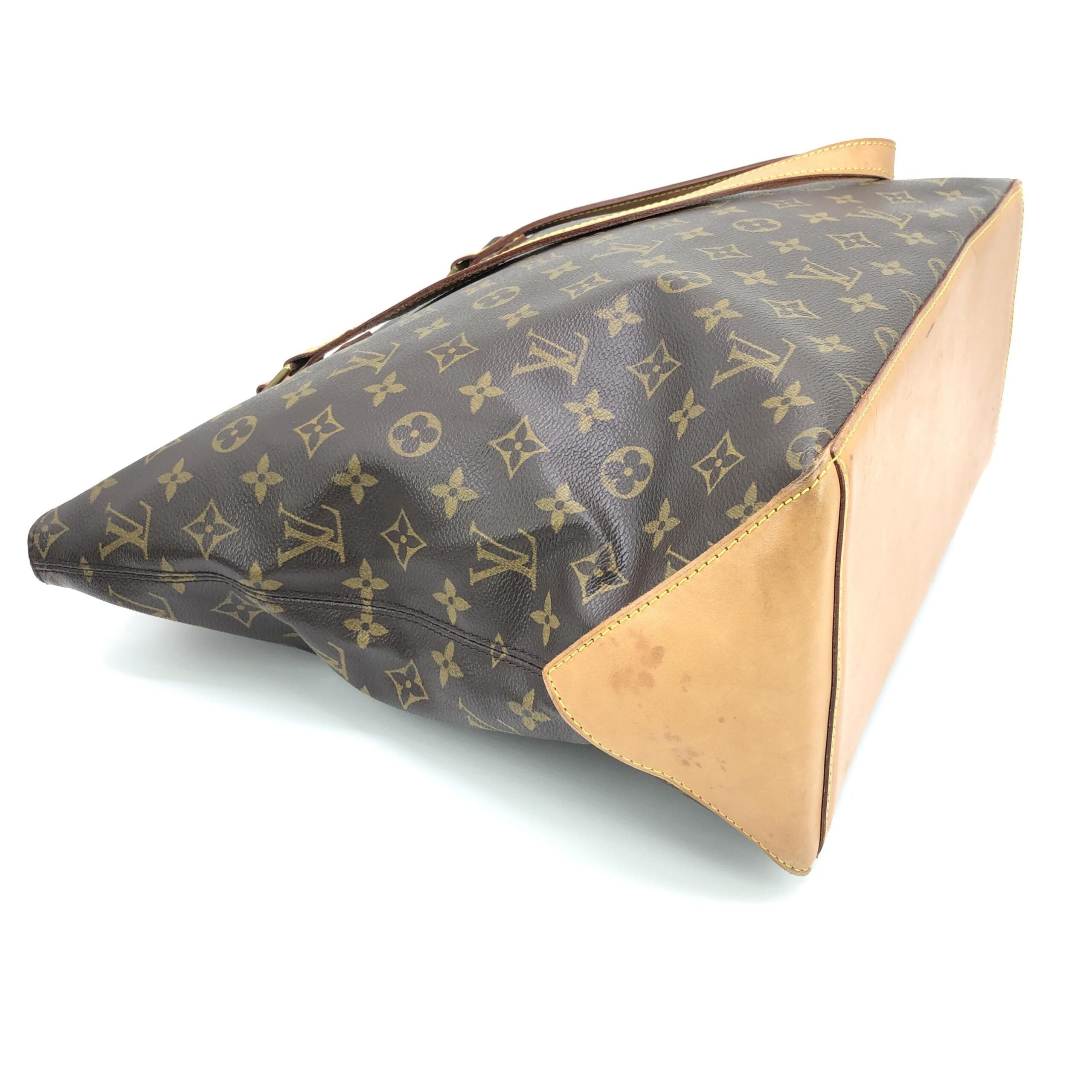 Louis Vuitton Monogram Cabas Mezzo Tote Handbag