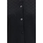 Gucci Black Wool Cardigan