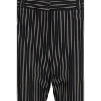 Tom Ford Black Wool Casual Pants