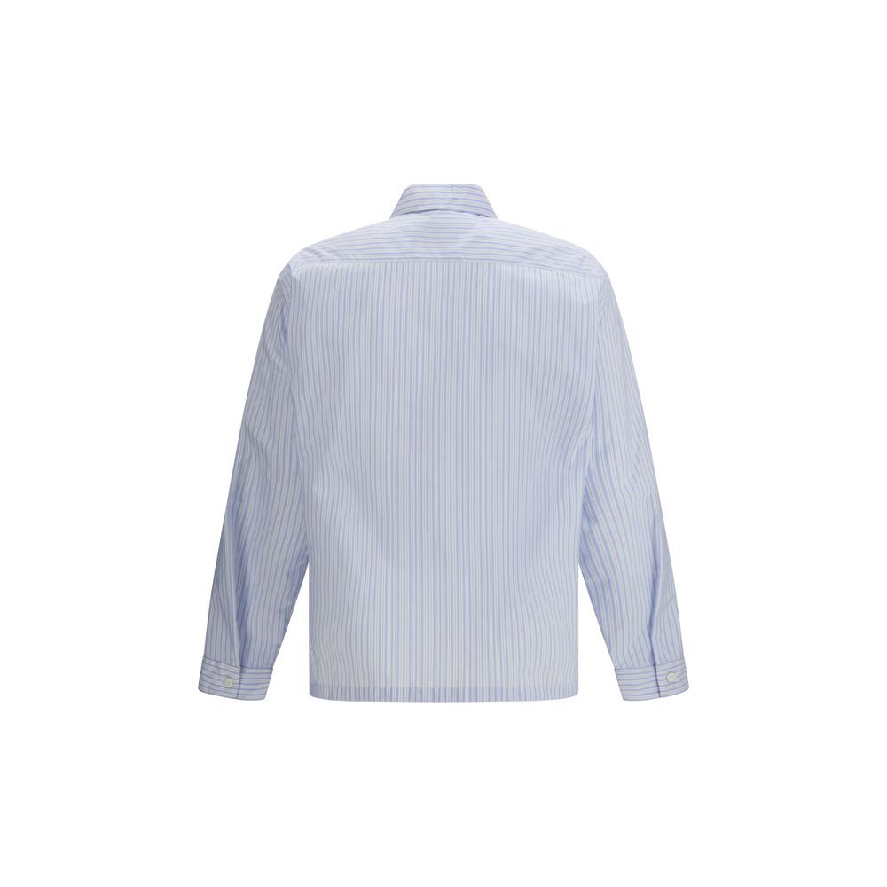 Prada Blue Polyamide Shirt