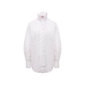 Valentino White Cotton Blouse