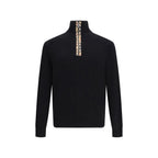 Burberry Black Wool Sweatshirt