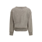 Brunello Cucinelli Brown Linen Sweatshirt