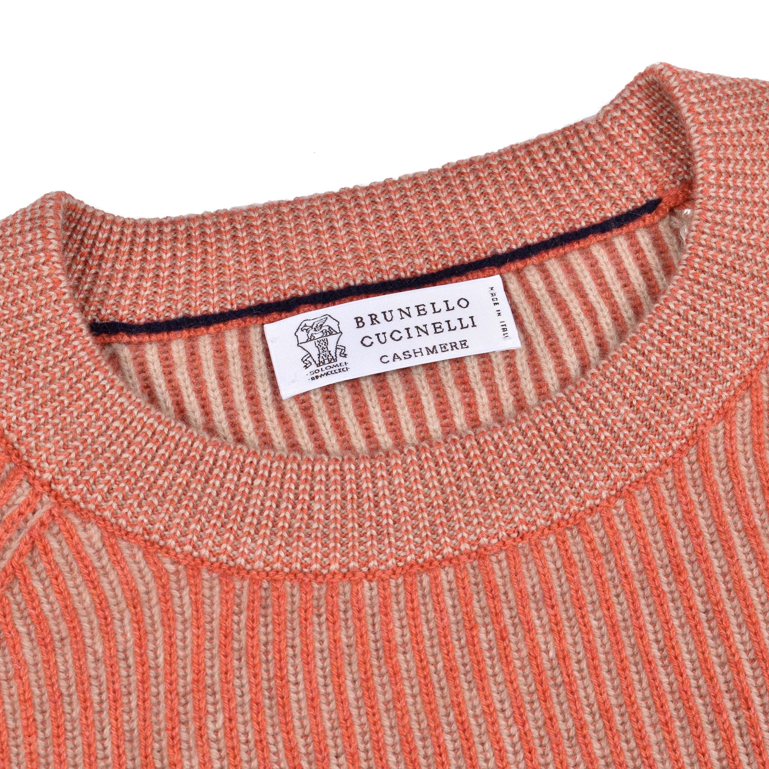Brunello Cucinelli Bicolor Cashmere Sweater