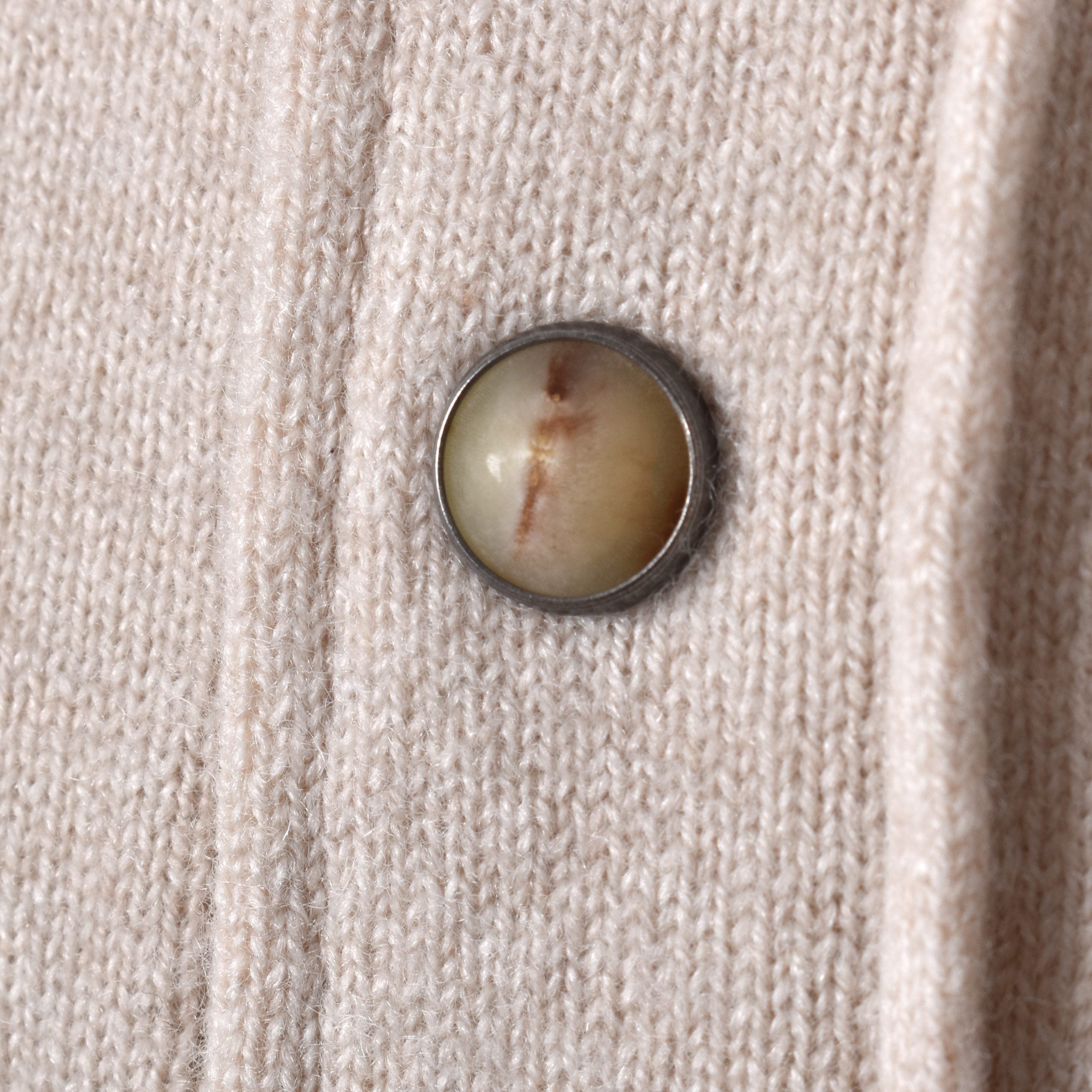 Brunello Cucinelli Beige Wool Dress Shirt