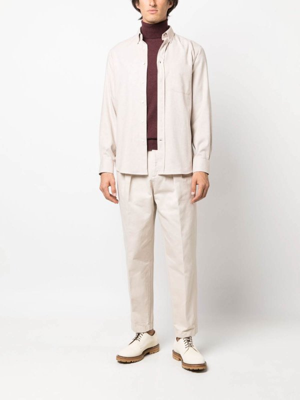 Brunello Cucinelli Bordeaux Cashmere Sweater