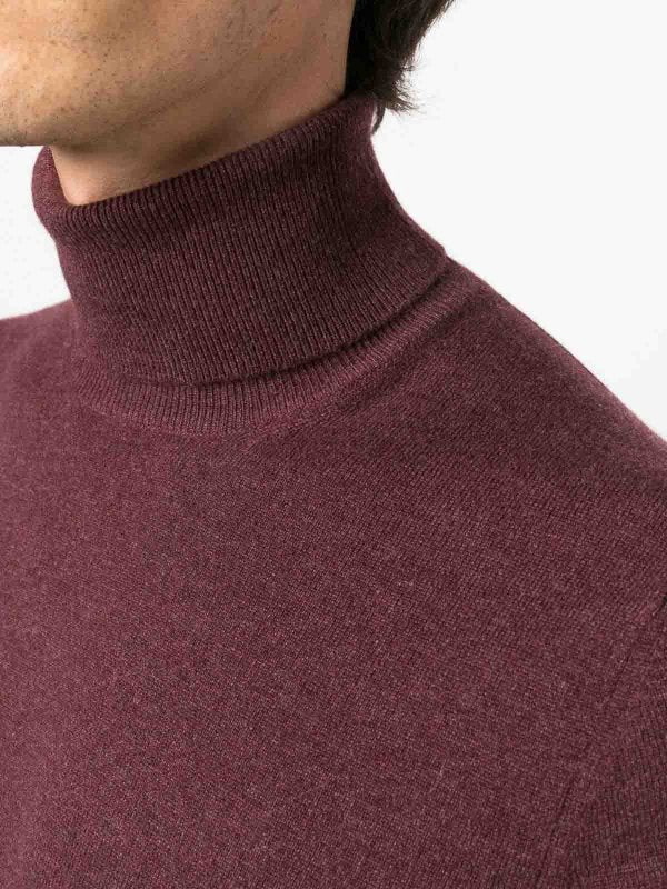Brunello Cucinelli Bordeaux Cashmere Sweater