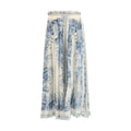 Zimmermann Multicolor Cotton Long Skirt