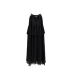 Chloé Black Silk Casual Dress