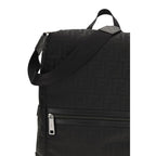 Fendi Black Nylon Backpack