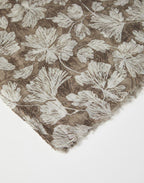 Brunello Cucinelli Green Linen Scarf