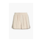 Brunello Cucinelli White Leather Shorts