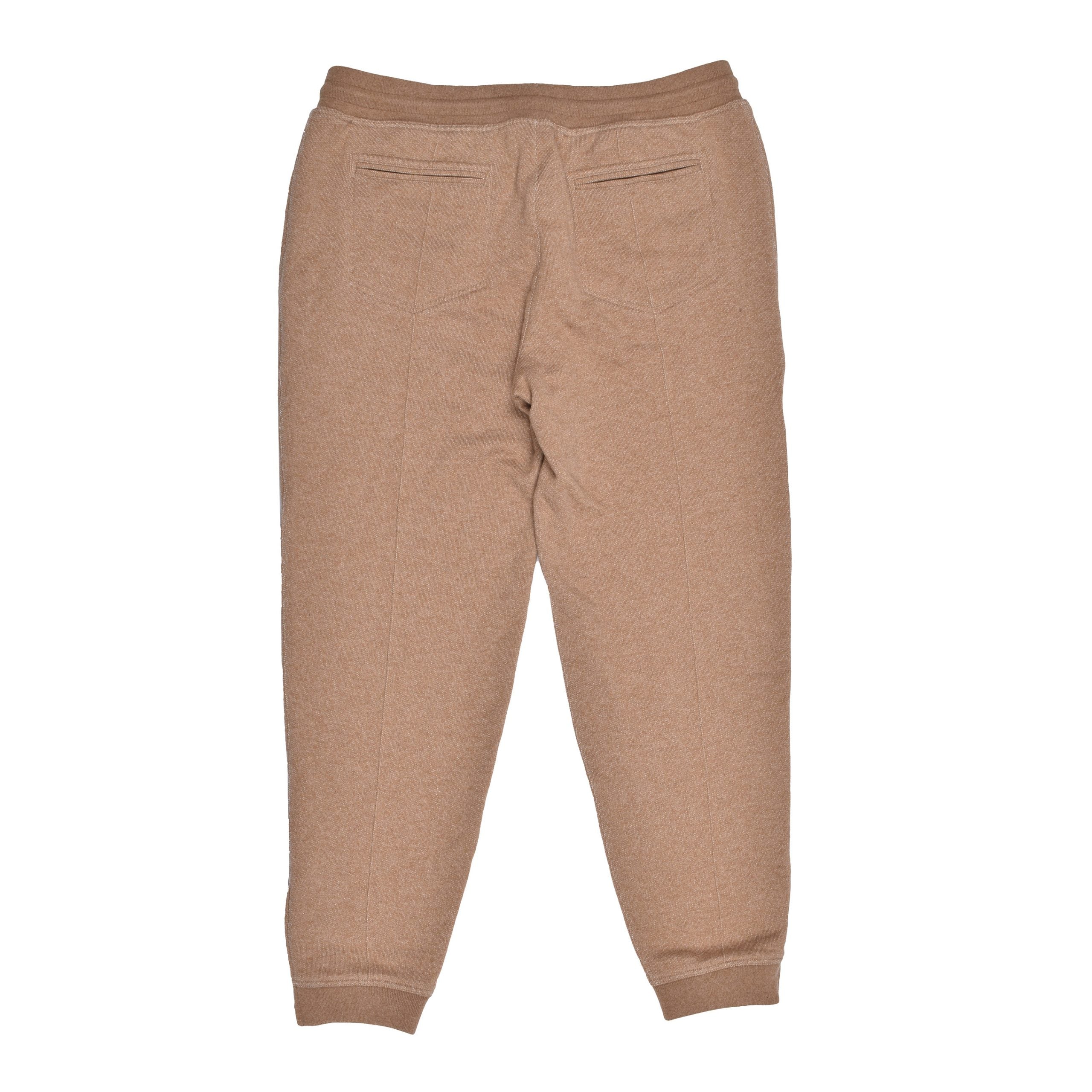 Brunello Cucinelli Beige Cashmere Joggers (Workout Pants)