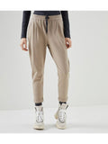 Brunello Cucinelli Beige Cotton Athletic Pants