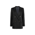 Brunello Cucinelli Bicolor Wool Coat