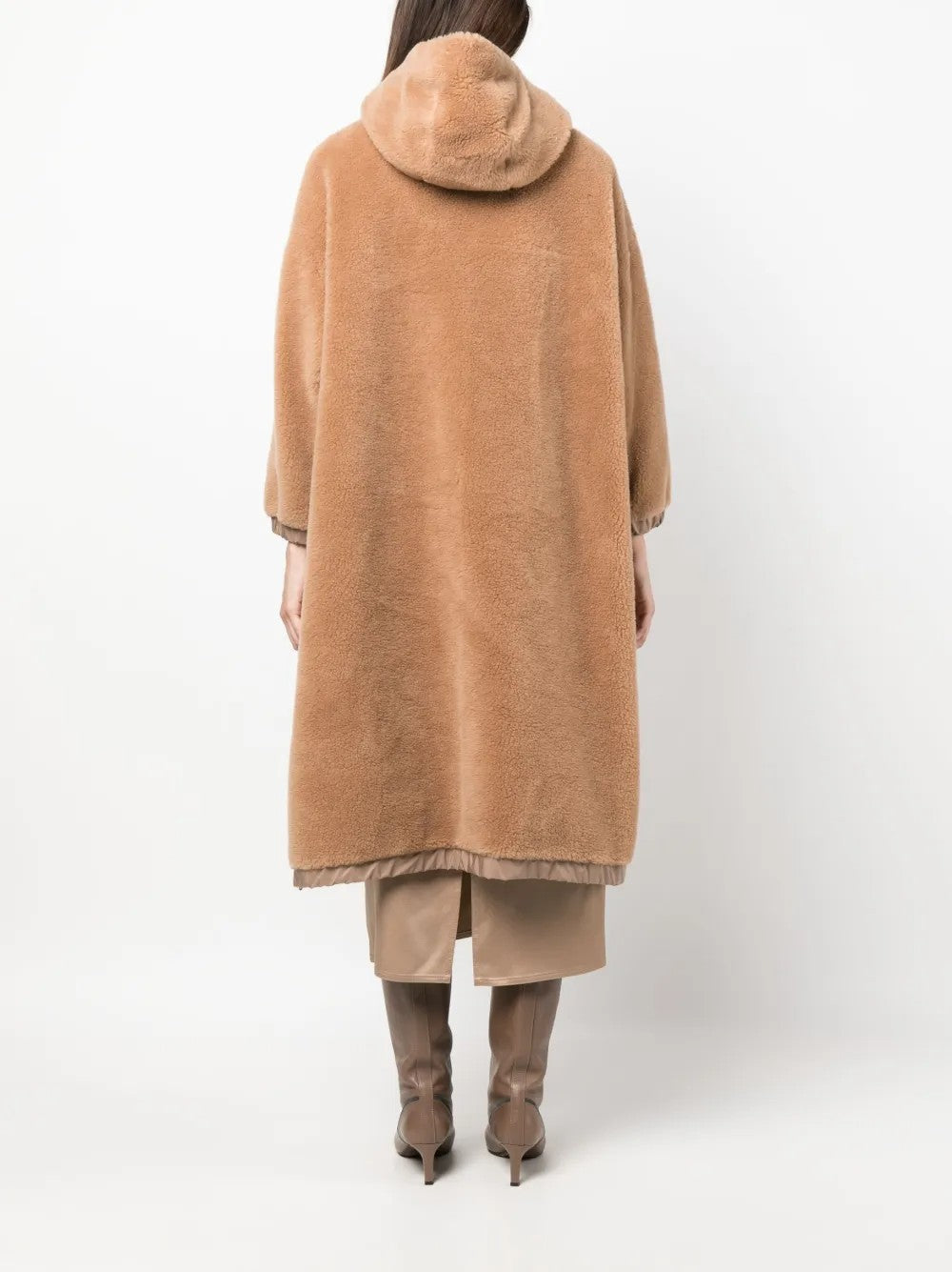 Brunello Cucinelli Beige Wool Cloacks