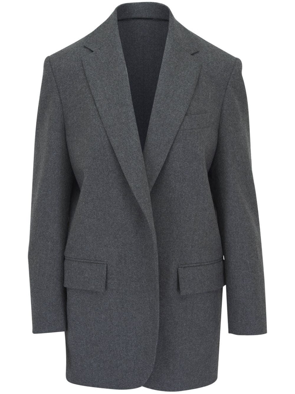 Brunello Cucinelli Gray Wool Coat
