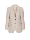Brunello Cucinelli Brown Linen Blazer