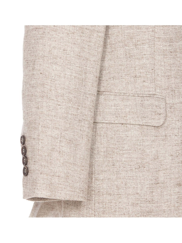 Brunello Cucinelli Brown Linen Blazer
