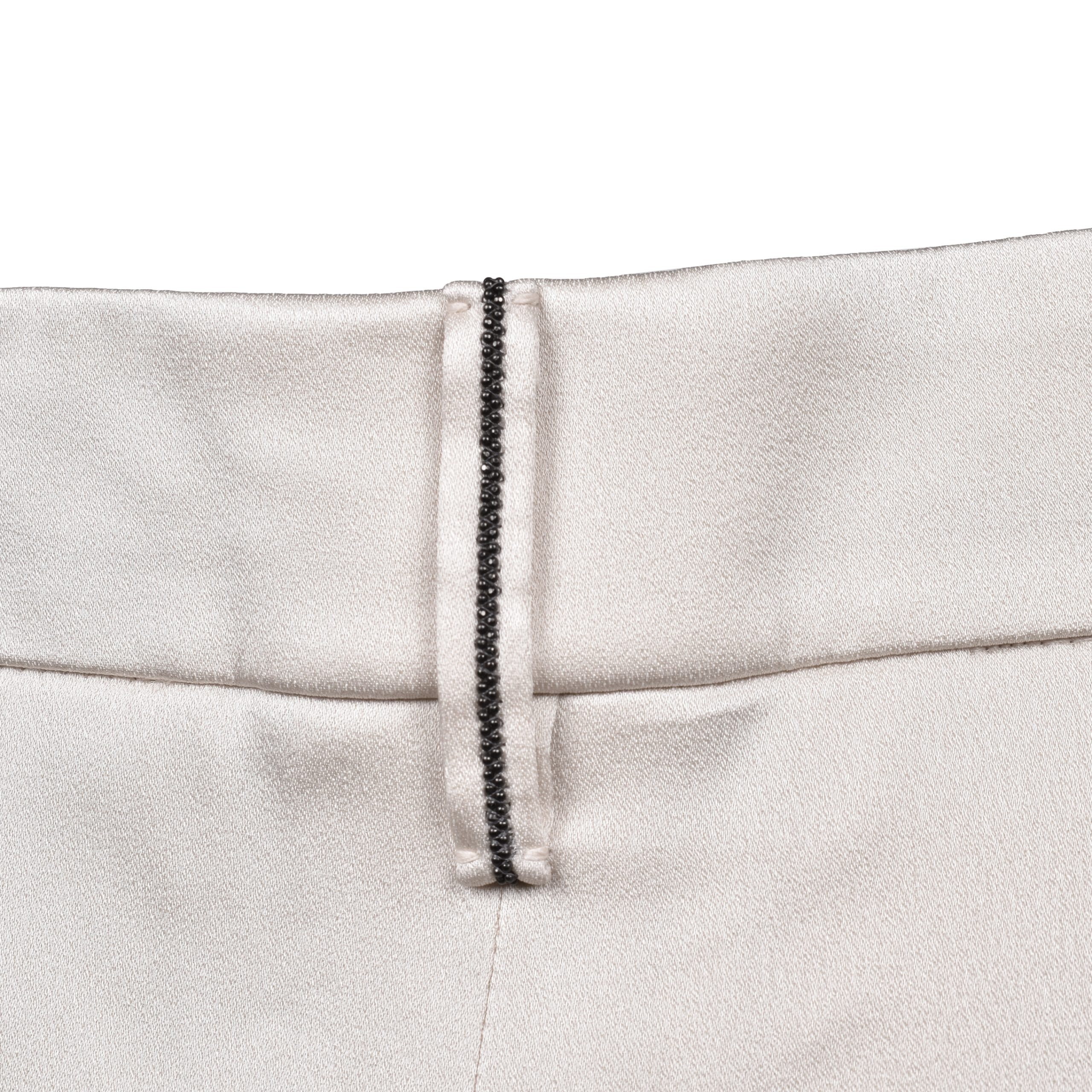 Brunello Cucinelli Yellow Acetate Dress Pants