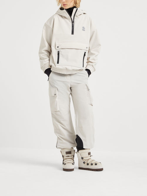 Brunello Cucinelli Beige Polyamide Joggers (Workout Pants)