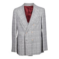Brunello Cucinelli Gray Silk Blazer